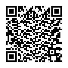 QR-код для номера телефона +12143344075