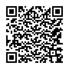 Kode QR untuk nomor Telepon +12143344077