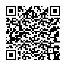 QR-код для номера телефона +12143344080