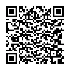 QR-koodi puhelinnumerolle +12143509372