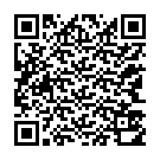 Codice QR per il numero di telefono +12143510928