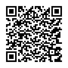 Código QR para número de teléfono +12143516048