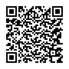 Codice QR per il numero di telefono +12143518072