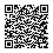 Código QR para número de teléfono +12143539672