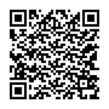 QR Code pour le numéro de téléphone +12143539674