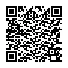 Código QR para número de teléfono +12143540192