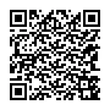 QR-код для номера телефона +12143541412