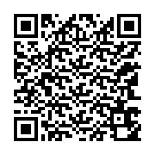 Codice QR per il numero di telefono +12143650558