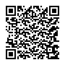 QR kód a telefonszámhoz +12143653154