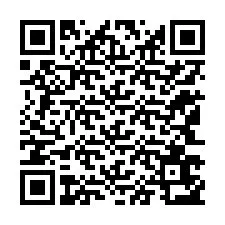 Kode QR untuk nomor Telepon +12143653762