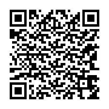 QR-код для номера телефона +12143654812