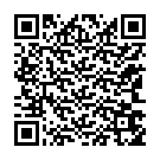 QR kód a telefonszámhoz +12143655306