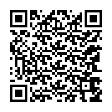 QR код за телефонен номер +12143656958