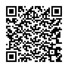 Codice QR per il numero di telefono +12143658002