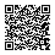 QR-Code für Telefonnummer +12143658857