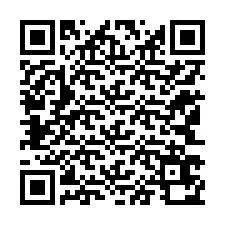 Codice QR per il numero di telefono +12143670632