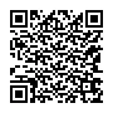 QR Code pour le numéro de téléphone +12143675282