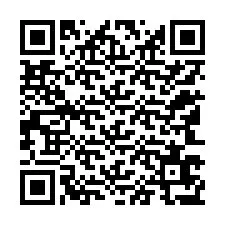 QR kód a telefonszámhoz +12143677518