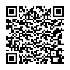 Código QR para número de teléfono +12143680145