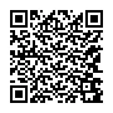 Código QR para número de teléfono +12143681372