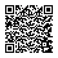 電話番号のQRコード +12143683792