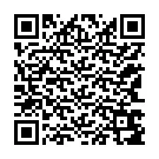 Codice QR per il numero di telefono +12143687464