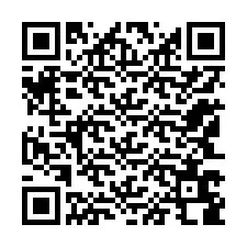 Código QR para número de teléfono +12143688567