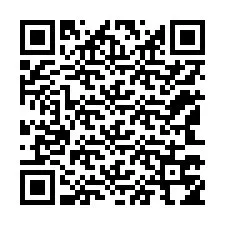 QR код за телефонен номер +12143754011