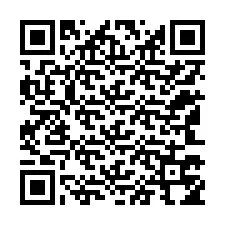 QR код за телефонен номер +12143754014