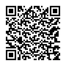 QR-code voor telefoonnummer +12143754015