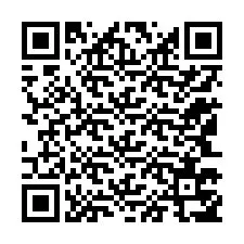 QR Code สำหรับหมายเลขโทรศัพท์ +12143757566