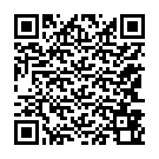 Kod QR dla numeru telefonu +12143860576