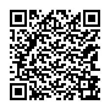 QR-code voor telefoonnummer +12143863245