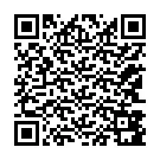 Código QR para número de teléfono +12143881479