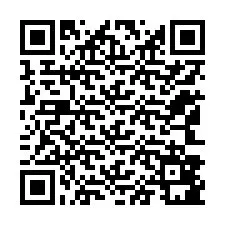 Código QR para número de teléfono +12143881603