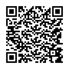 QR Code pour le numéro de téléphone +12143886196