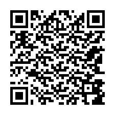 QR-koodi puhelinnumerolle +12143886197