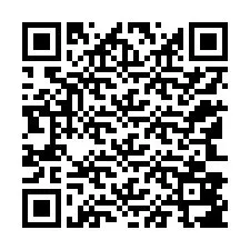 Codice QR per il numero di telefono +12143887348