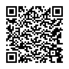 QR Code สำหรับหมายเลขโทรศัพท์ +12143888317