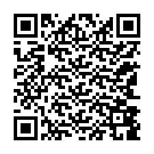 QR-код для номера телефона +12143889394