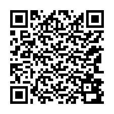 QR-код для номера телефона +12143892744