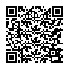 Codice QR per il numero di telefono +12143893453