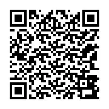 QR Code pour le numéro de téléphone +12143893845