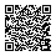 Código QR para número de teléfono +12143893875