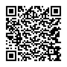 QR-koodi puhelinnumerolle +12143895437