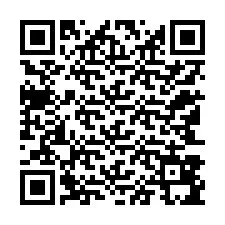 Codice QR per il numero di telefono +12143895498