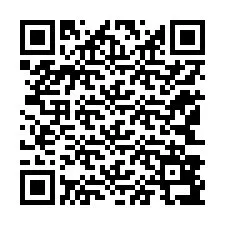 QR Code สำหรับหมายเลขโทรศัพท์ +12143897632