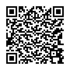 QR kód a telefonszámhoz +12143898344