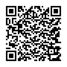 Kode QR untuk nomor Telepon +12143913436