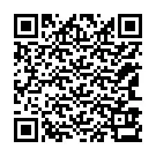 QR-koodi puhelinnumerolle +12143933141